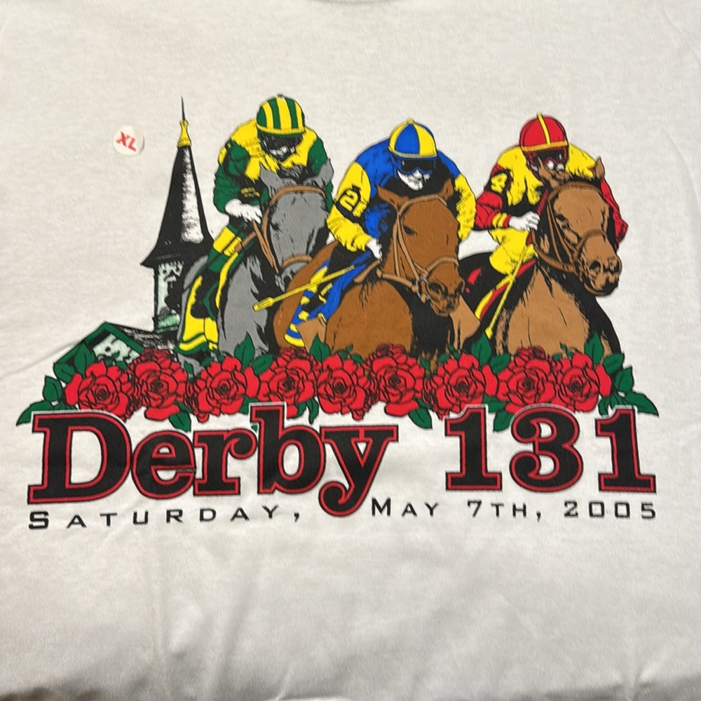 NWOT Kentucky Derby 131 men’s XL Tshirt from Saturday, May 7th, 2005.